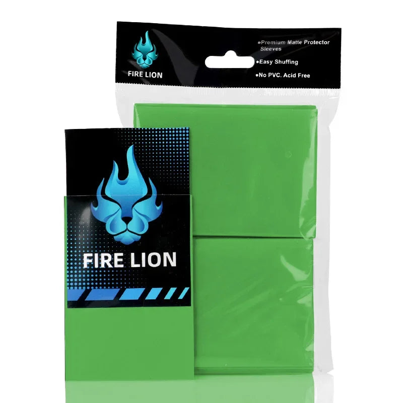 Solid Colored Matte Trading Card Sleeves 100pcs