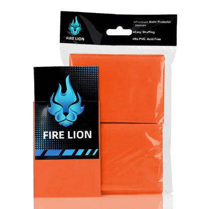 Solid Colored Matte Trading Card Sleeves 100pcs