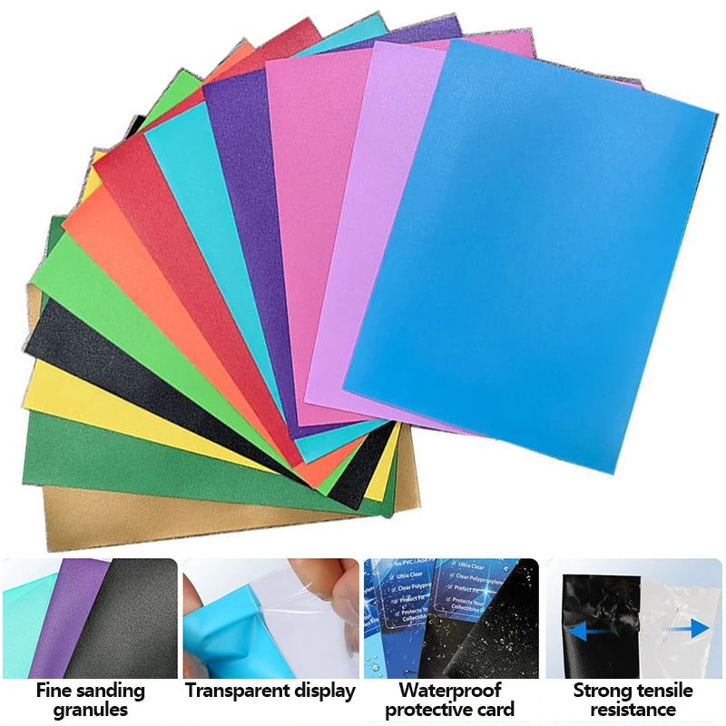 Solid Colored Matte Trading Card Sleeves 100pcs