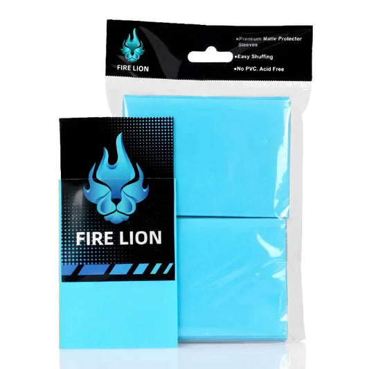Solid Colored Matte Trading Card Sleeves 100pcs