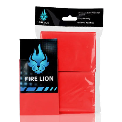 Solid Colored Matte Trading Card Sleeves 100pcs