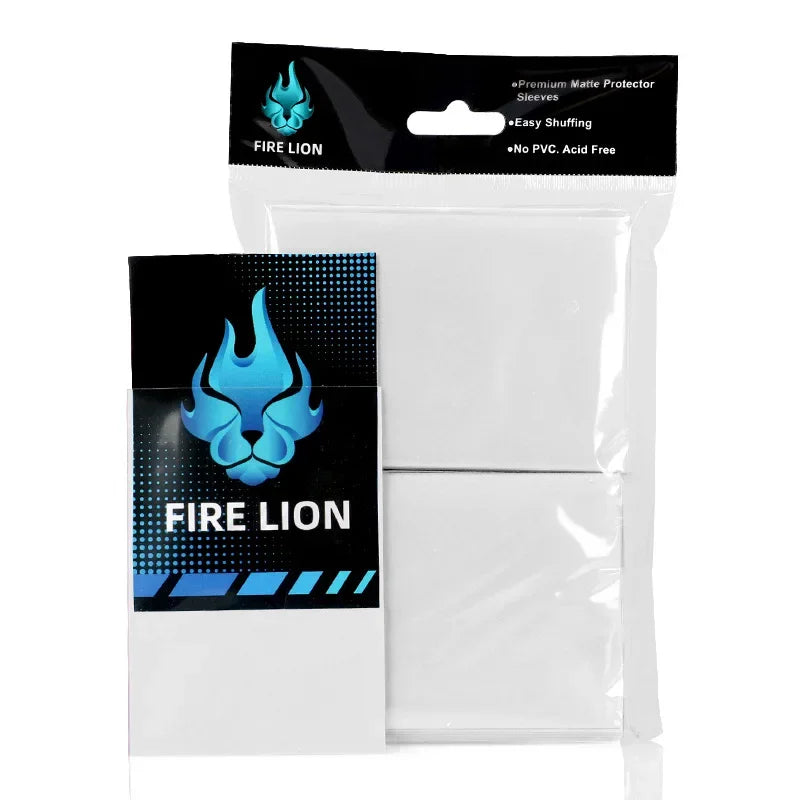 Solid Colored Matte Trading Card Sleeves 100pcs